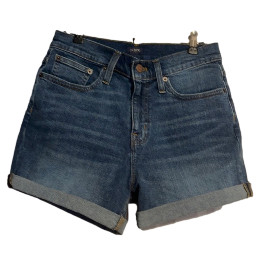 NWOT J CREW classic denim shorts size 25 - Picture 1 of 4